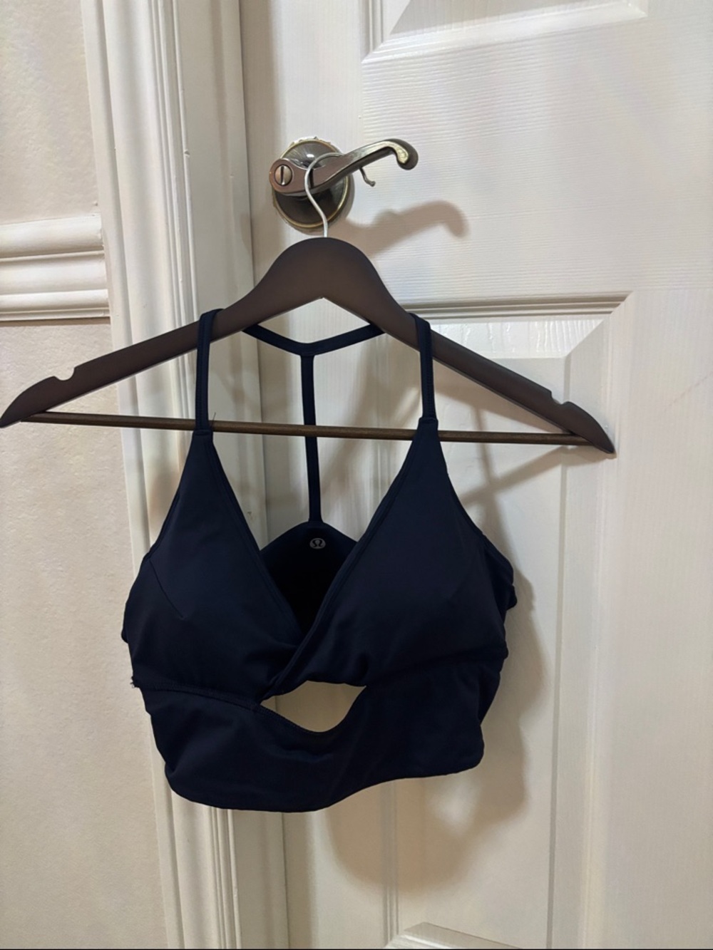 lululemon athletica Navy Blue T-Back Wrap Bralette